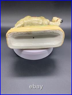 Early Staffordshire Porcelain Bactrian Camel Figure Very Rare