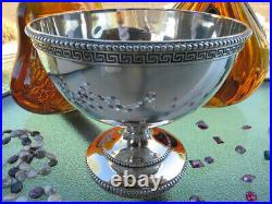 Early Tiffany 1857 Bowl Vase Sterling Silver Rare Broadway 550 Museum Antique Nm