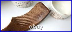 Early Victorian sycamore wood butter curler, rare early 19th century dairy tool
