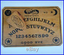 Early Vintage Ouija Board William Fuld 1919 Antique Very rare