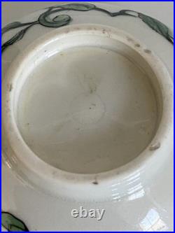 Early Worcester Hibiscus Pattern Tea Bowl & Saucer c1758 Antique Georgian Rare