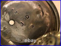 Early rare Verge Fusee Silver Pocket Watch Thomas Maston, London + Rare 1733