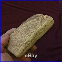 Extremely Rare Ancient Near Eastern Clay Tablet Early Form Of Writing 2000bc