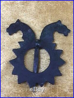 Extremely Rare Early Anglo-saxon Brooch. Circa 5th-6th Century