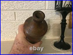 Extremely Rare Early C1833 Antique J. Boerne Patentee Stoneware Bottle 9 Tall