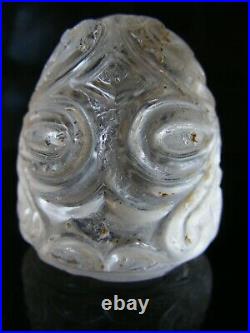 Extremely Rare Early Islamic Rock Crystal Chess piece c1000AD Fatimid Egypt