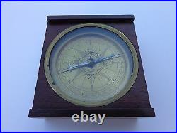 Extremely Rare La 17th Early 18th Century Z Dutch Netherlands Marine Compass