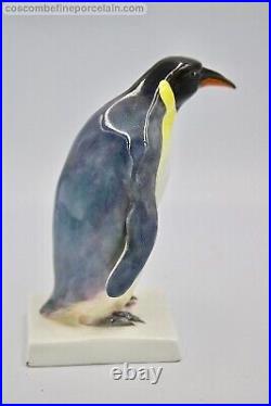 Extremely Rare Vintage 1935 Royal Worcester Figurine Penguin Doris Lindner