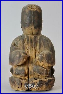 Extremely rare, early Shinto Sculpture, 13-15th century! X51