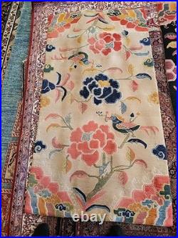 Fantastic Early Antique Rare 3x5.6 Tibetan Rug
