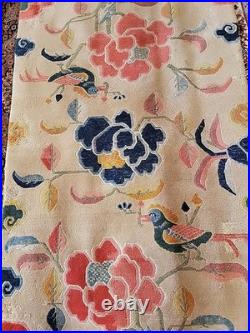 Fantastic Early Antique Rare 3x5.6 Tibetan Rug