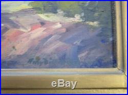 Finest Amy Difley Brown Painting Antique Early California Landscape Rare Woman