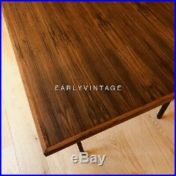 Florence Knoll Rare Dining Table mod. 503 Early Executive Walnut Desk Design 1950