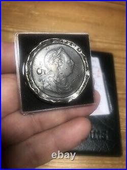 George III 1797 Two Pence Large Cartwheel RARE Counter-? Stamped (41mm) Antique George III 1797 Two Pence Large Cartwheel RARE Counter-? Stamped (41mm) Antique