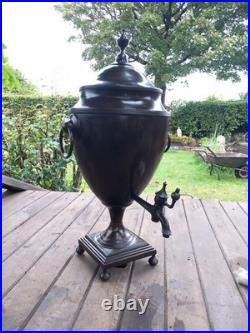 Georgian Copper Samovar Rare Item Early 1800s Period