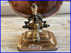 Georgian Copper Samovar Rare Item Early 1800s Period