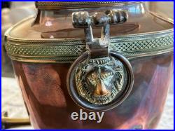 Georgian Copper Samovar Rare Item Early 1800s Period