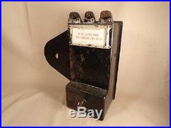 Gray Pay Station Cast Iron Phone Vintage Pay Phone Early Piece Rare Antique