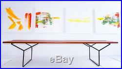 Harry Bertoia Bench for Knoll 1952 rare early example 50s 60s slat slatted
