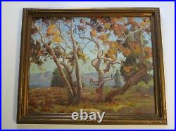 Howard Irwin Oil Painting Early California Impressionist Rare Landscape Antique