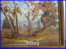 Howard Irwin Oil Painting Early California Impressionist Rare Landscape Antique