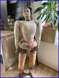 Huge Rare Early 19th Century Sicilian Marionette Puppet Opera Dei Pupi 47 Tall