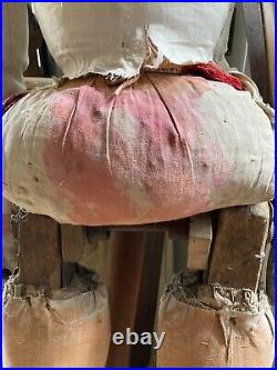 Huge Rare Early 19th Century Sicilian Marionette Puppet Opera Dei Pupi 47 Tall