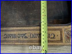 Irish Antique I Laid Tray In Gaelic Language Super Rare A Total One Off