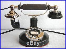 Kellogg Grabaphone Early Rare Dial Cradle Restored Antique Telephone Circa 1920