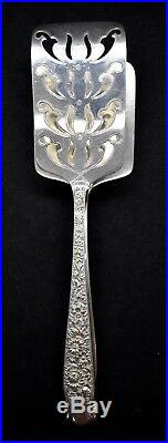 Kirk Repousse Sterling Slver Rare Early Sandwich Tongs