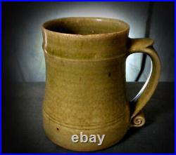 LOVELY, RARE EARLY St. IVES TANKARD for LEACH POTTERY