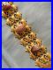 Large_Georgian_Antique_early_19th_agate_cabochon_gilt_bracelet_rare_panel_01_avyo