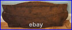 Large Rare Arts & Crafts'silval' Hammered Pewter Wall Mirror, Original Plate