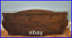 Large Rare Arts & Crafts'silval' Hammered Pewter Wall Mirror, Original Plate