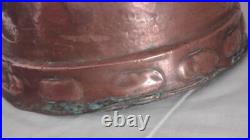 Late 1700's to Early 1800's Rare Bohemian Copper Master Stein Very Large