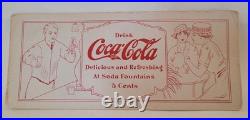 Lot Of 4 Rare Antique Early 1900s Coca-Cola Original Advertising Ink Blotters