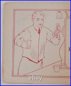 Lot Of 4 Rare Antique Early 1900s Coca-Cola Original Advertising Ink Blotters