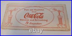 Lot Of 4 Rare Antique Early 1900s Coca-Cola Original Advertising Ink Blotters
