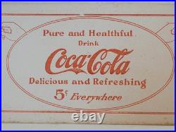 Lot Of 4 Rare Antique Early 1900s Coca-Cola Original Advertising Ink Blotters