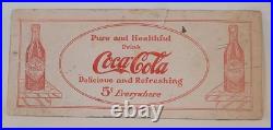 Lot Of 4 Rare Antique Early 1900s Coca-Cola Original Advertising Ink Blotters