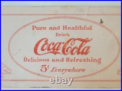 Lot Of 4 Rare Antique Early 1900s Coca-Cola Original Advertising Ink Blotters
