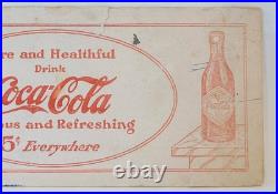 Lot Of 4 Rare Antique Early 1900s Coca-Cola Original Advertising Ink Blotters