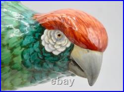 MAGNIFICENT RARE Copeland Spode Huge PARROT Figure 10.5 Inches 27cm