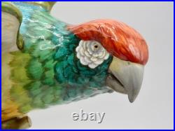 MAGNIFICENT RARE Copeland Spode Huge PARROT Figure 10.5 Inches 27cm