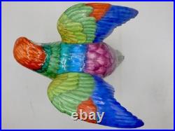 MAGNIFICENT RARE Copeland Spode Huge PARROT Figure 10.5 Inches 27cm