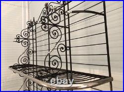 Magnificant, Large Early C20th French Iron Display Rack/Shelves-Rare Shop Display