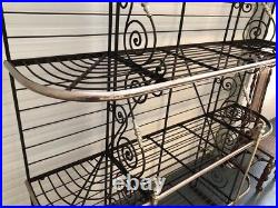 Magnificant, Large Early C20th French Iron Display Rack/Shelves-Rare Shop Display