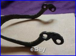 Medieval Bronze Spur. Early 14th to Late 15th Century. Extrememly rare