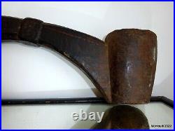 Milk Ladle Nepal Rare early 19th C Nepalese Mustang Carved Wood