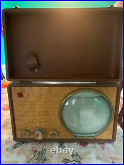 Motorola Vintage Portable TV Vintage Extremely Rare Early 1950's